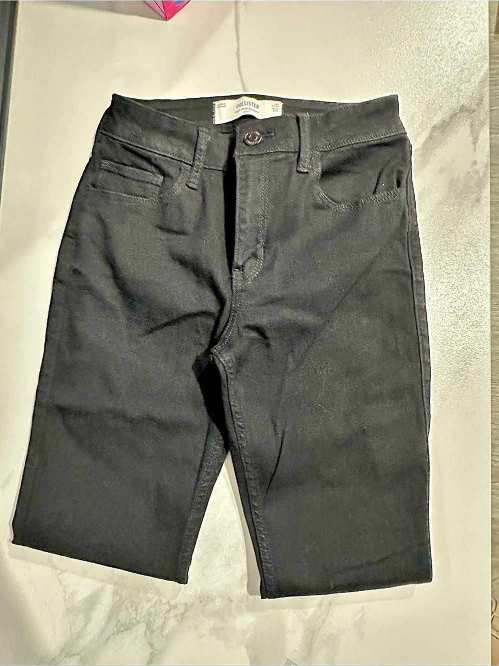 Hollister High-Rise Bootcut Jeans Black Size 4